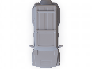 Hummer H3 2010 PRE-SUPPORTED Modèle 3D