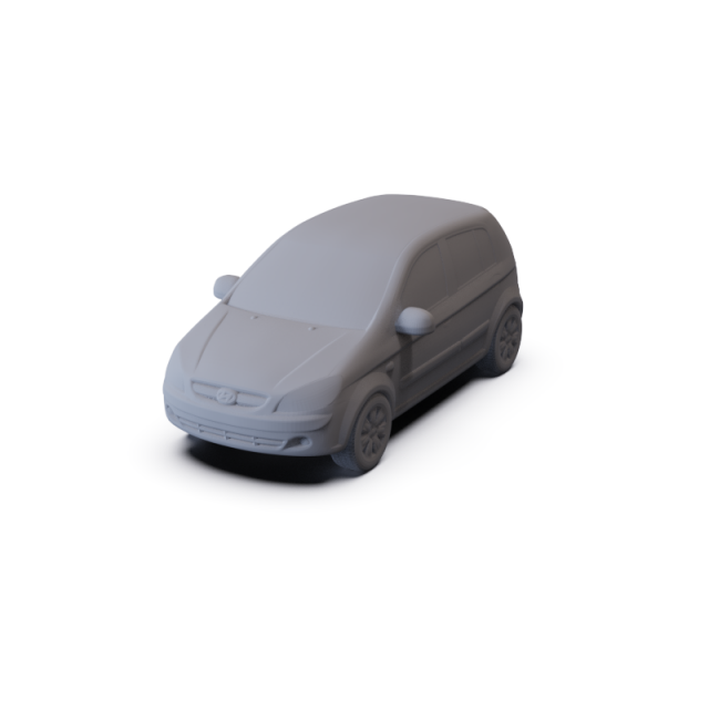 Hyundai Getz 2006 PRE-SUPPORTED 3D 模型 .c4d .max .obj .3ds .fbx .stl .blend 