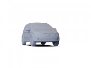 Hyundai Getz 2006 PRE-SUPPORTED 3D 模型