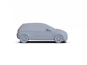 Hyundai I20 2010 PRE-SUPPORTED 3D Model