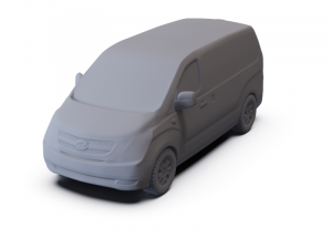 Hyundai IMax 2010 PRE-SUPPORTED 3D 模型