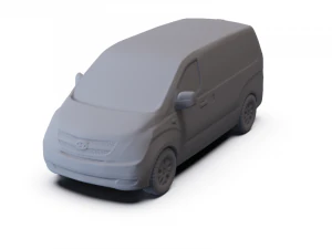 Hyundai IMax 2010 PRE-SUPPORTED 3D Model
