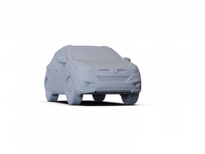 Hyundai Ix35 Tucson 2011 PRE-SUPPORTED 3D Model