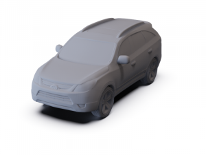 Hyundai Ix55-Veracruz 2011 PRE-SUPPORTED 3D 模型