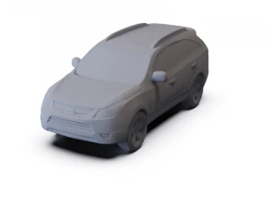 Hyundai Ix55-Veracruz 2011 PRE-SUPPORTED 3D Model