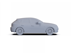 Infiniti EX 2009 PRE-SUPPORTED 3D Model