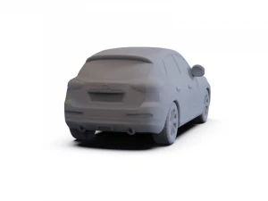 Infiniti EX 2009 PRE-SUPPORTED 3D Model