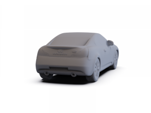 Infiniti G37 Coupe 2009 PRE-SUPPORTED Modèle 3D