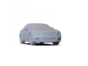 Infiniti G37 Coupe 2009 PRE-SUPPORTED Modèle 3D