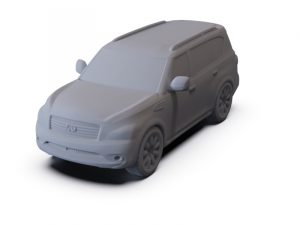 Infiniti QX 2011 PRE-SUPPORTED Modèle 3D