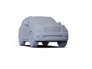 Infiniti QX 2011 PRE-SUPPORTED 3D 模型