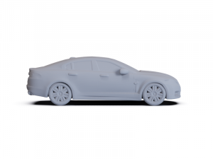 Jaguar XFR 2011 PRE-SUPPORTED Modelo 3D