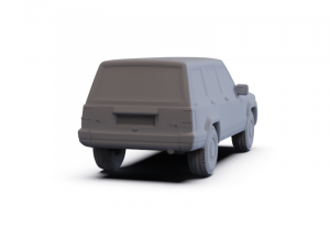 Jeep Cherokee XJ 2000 PRE-SUPPORTED 3D मॉडल
