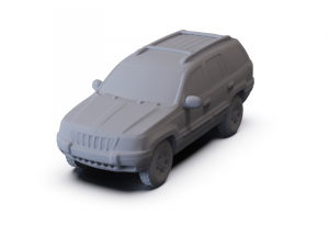 Jeep Grand Cherokee 1998 PRE-SUPPORTED Modello 3D