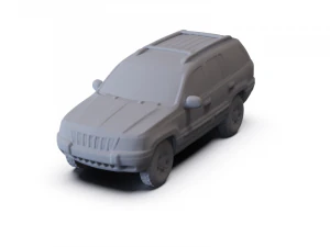 Jeep Grand Cherokee 1998 PRE-SUPPORTED 3D Model