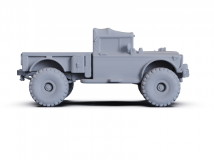 Jeep Kaiser M715 Olive Drab Ogre 1967 PRE-SUPPORTED Modèle 3D
