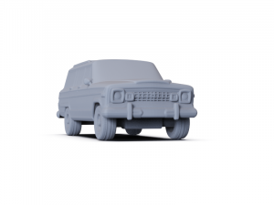 Jeep Wagoneer 1978 PRE-SUPPORTED Modello 3D