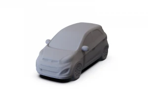 Kia Picanto 2012 PRE-SUPPORTED 3D Model