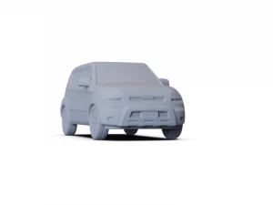 Kia Soul 2011 PR&Eacute;-SUPORTADO Modelo 3D