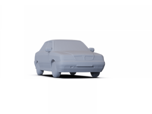 Lancia Dedra 1989 PRE-SUPPORTED Modelo 3D