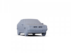 Lancia Delta HF 4WD 1986 PRE-SUPPORTED Modello 3D
