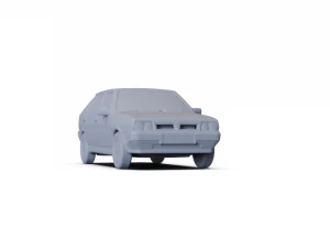 Lancia Delta HF 4WD 1986 PRE-SUPPORTED 3D Model