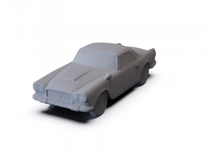 Lancia Flaminia GT 3C 1963 PRE-SUPPORTED 3D Model