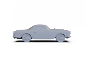 Lancia Flaminia GT 3C 1963 PRE-SUPPORTED 3D Model