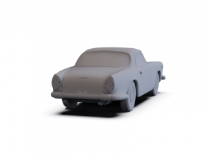 Lancia Flaminia GT 3C 1963 PRE-SUPPORTED 3Dモデル