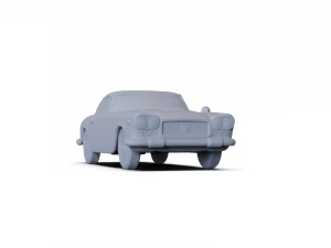 Lancia Flaminia GT 3C 1963 PRE-SUPPORTED 3D Model