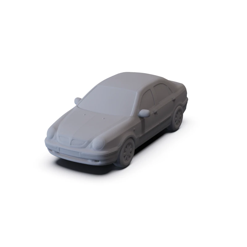 Lancia Lybra Sedan 1999 PRE-SUPPORTED 3D Model .c4d .max .obj .3ds .fbx .stl .blend 