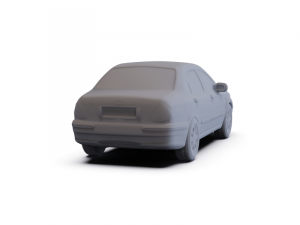 Lancia Lybra Sedan 1999 PRE-SUPPORTED Modèle 3D