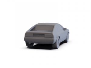 Lancia Montecarlo 1979 PRE-SUPPORTED Modello 3D
