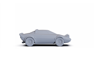 Lancia Stratos 1974 PRE-SUPPORTED Modelo 3D