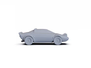 Lancia Stratos 1974 PRE-SUPPORTED 3D Model