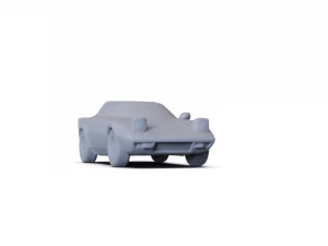 Lancia Stratos 1974 PRE-SUPPORTED 3D Model