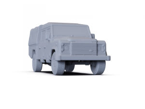 Land Rover Defender 130 2011 PRE-SUPPORTED Modèle 3D