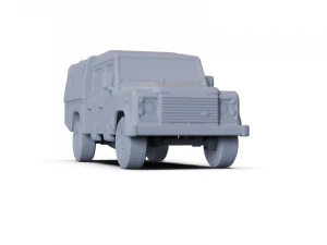 Land Rover Defender 130 2011 PRE-SUPPORTED 3D Model