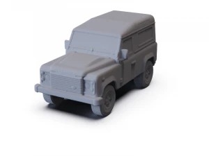 Land Rover Defender 90 2011 PRE-SUPPORTED 3D Model