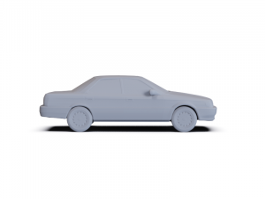 Lexus ES 1989 PRE-SUPPORTED 3D 模型