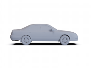 Lexus ES 1992 PRE-SUPPORTED Modelo 3D