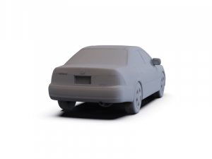 Lexus ES 1997 PRE-SUPPORTED Modelo 3D