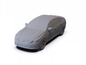 Lexus GS 2010 PRE-SUPPORTED 3D Model