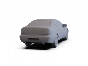 Lexus GS S130 1997 PRE-SUPPORTED 3D Модель