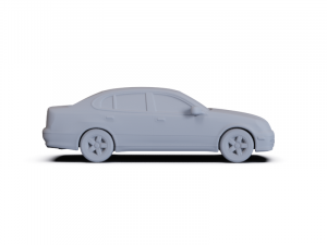 Lexus GS S160 2004 PRE-SUPPORTED 3D Модель