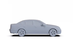 Lexus GS S160 2004 &Ouml;N DESTEKLİ 3D Model