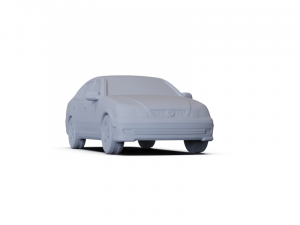 Lexus GS S160 2004 PRE-SUPPORTED 3D Модель
