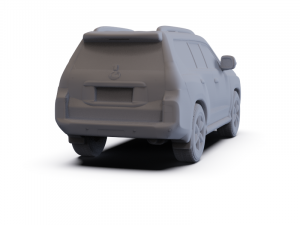 Lexus GX 2010 PRE-SUPPORTED 3D 模型