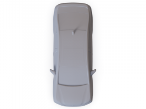 Lexus HS 2010 PRE-SUPPORTED 3D 모델