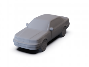 Lexus LS 1989 PRE-SUPPORTED Modèle 3D
